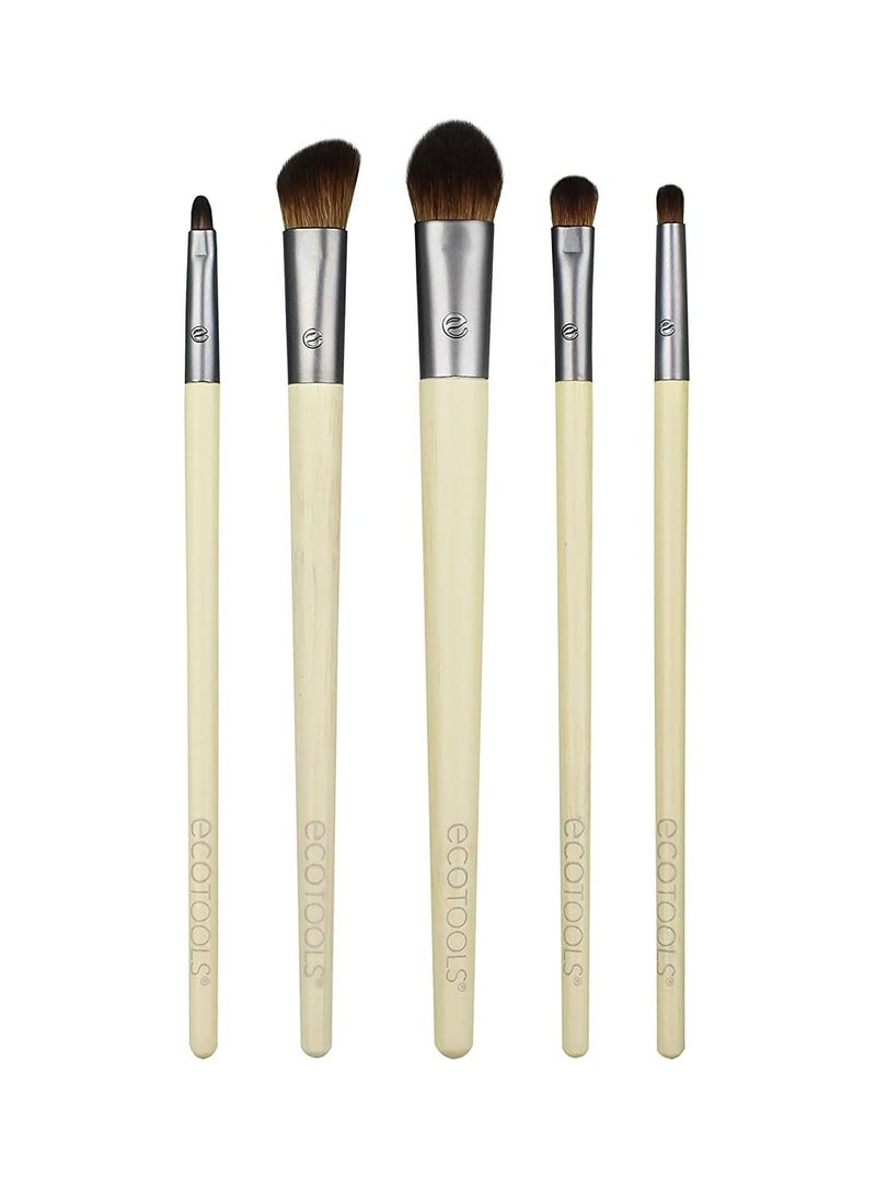 Eco Tools - مجموعة فرش مكياج العيون اليومية المكونة من 6 قطع - Image 1