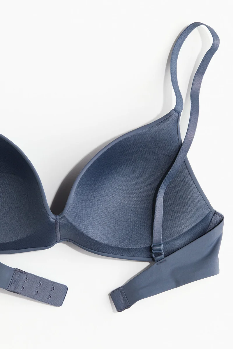 H&M Padded non-wired microfibre bra