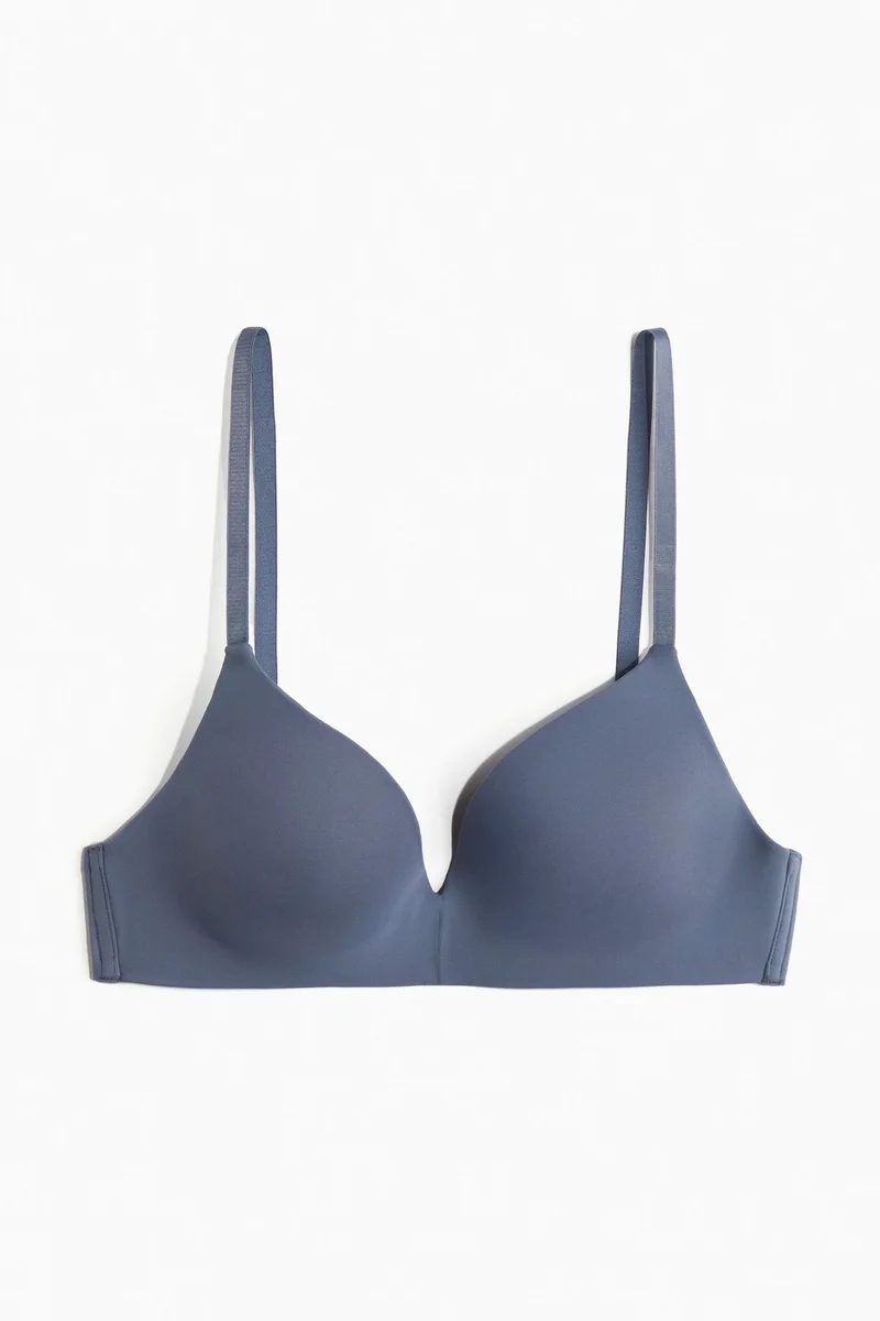 H&M Padded non-wired microfibre bra