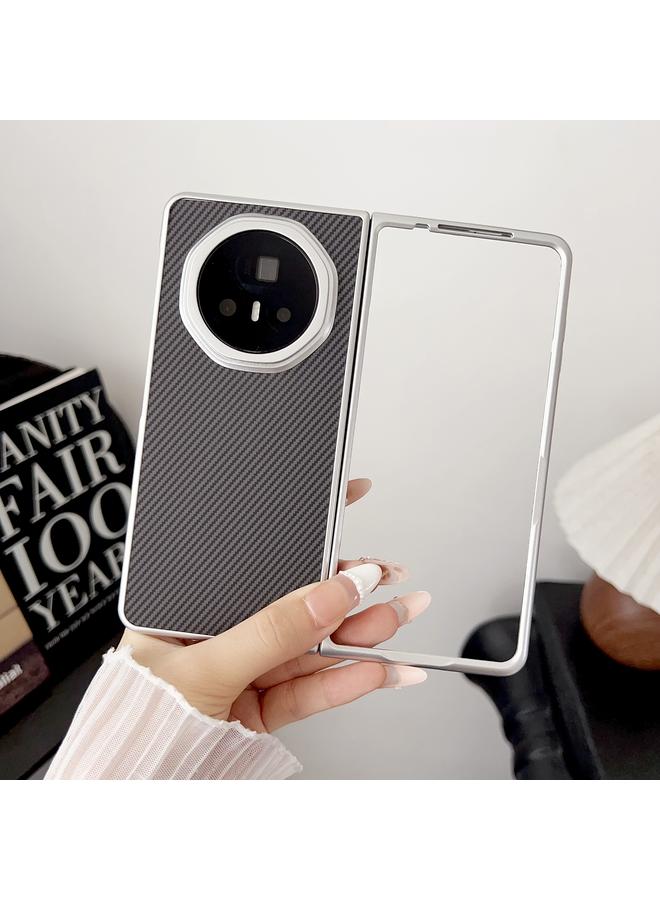 S-TOP Case For Honor Magic V3 Carbon Fiber Leather Grain Kevlar Folding Phone Case - Image 3