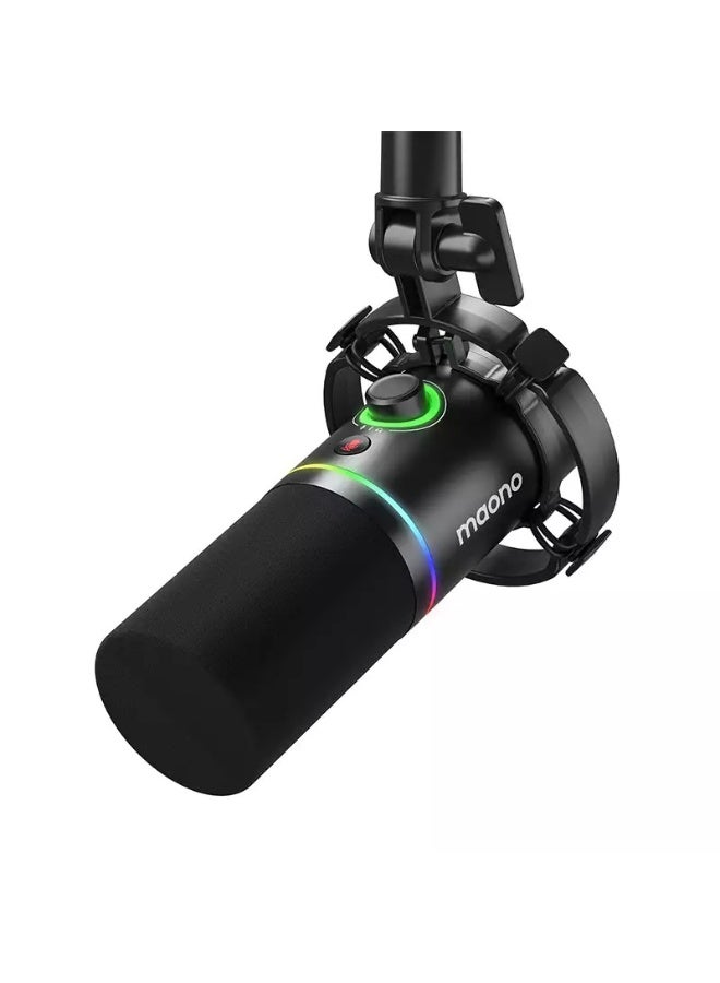 MAONO PD200X USB/XLR Dynamic Microphone - Black - Image 1