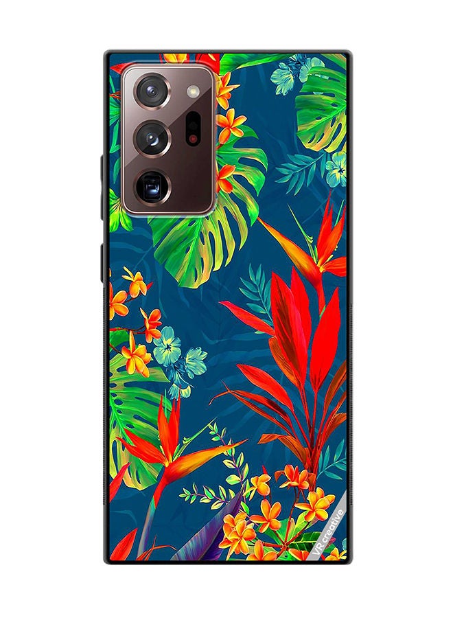 VR CREATIVE Protective Case Cover For Samsung Galaxy Note20 Ultra 5G Flower Design Multicolour - Image 1