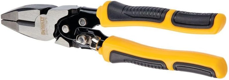 DEWALT DWHT70276 Compound Action Lineman Pliers 4-1/2 Inch, Chrome - Image 5