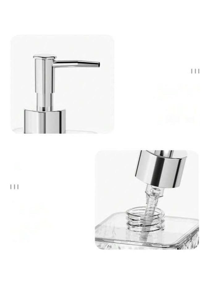 سبيس شوب ديسبنسر اكليرك للصابون للحمام او المطبخ - Image 2