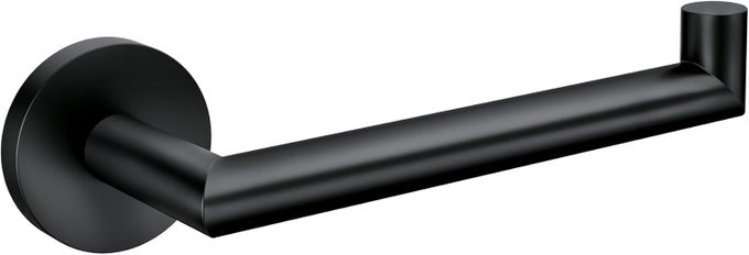 Y5709BL MODERN SINGLE POST TOILET PAPER HOLDER MATTE BLACK