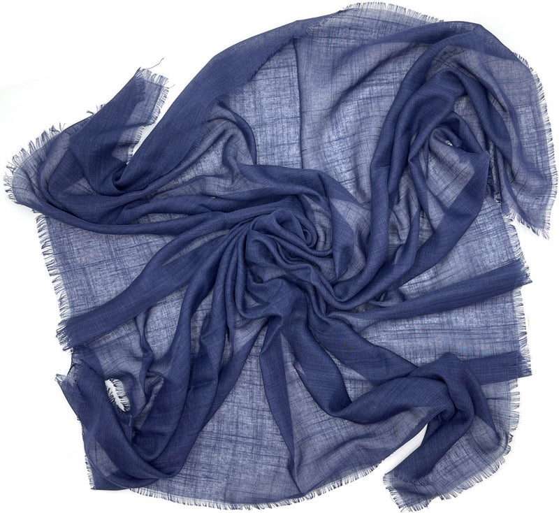 Naz İpek Naz Ipek Flamed Cotton Scarf 100X100CM  - Image 1