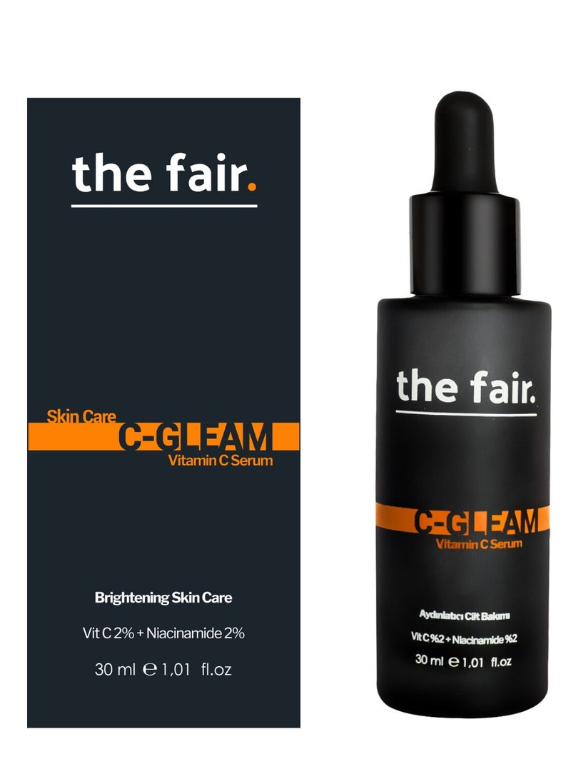 the fair. Vitamin C Brightening Face Serum 30ML - Image 1