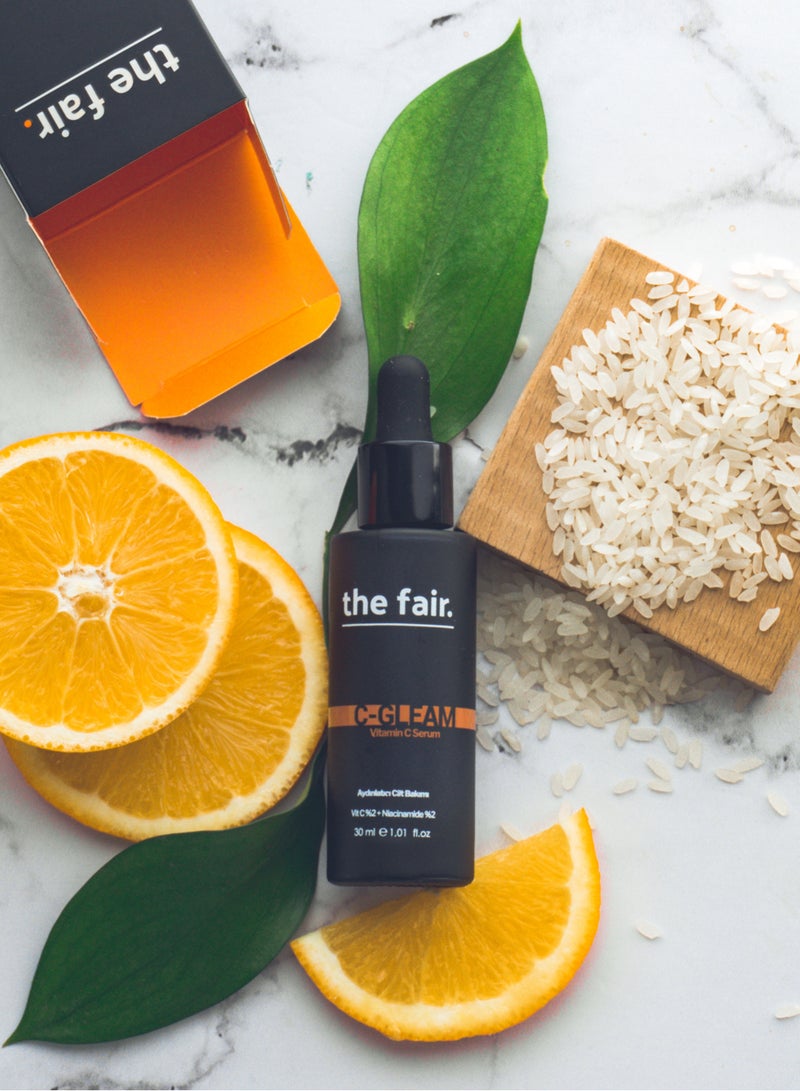 the fair. Vitamin C Brightening Face Serum 30ML - Image 3