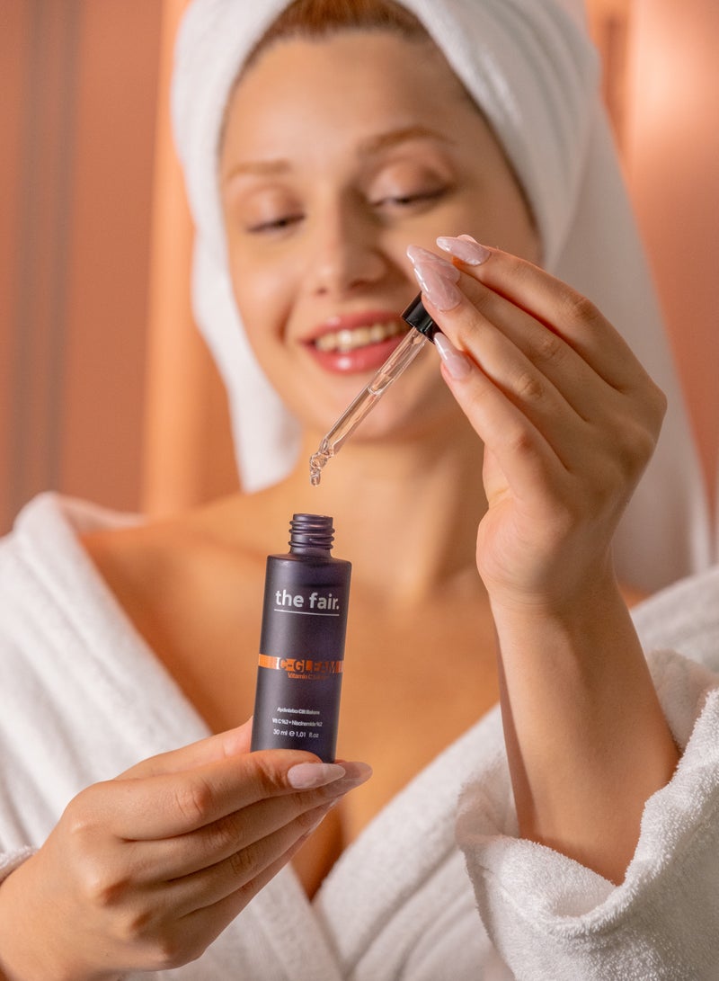 the fair. Vitamin C Brightening Face Serum 30ML - Image 4