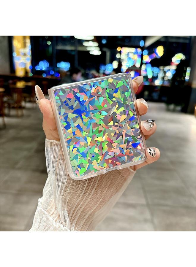 زبون جراب هاتف Huawei P50 Pocket بحافة شفافة من البولي كربونات قابل للطي - Image 5