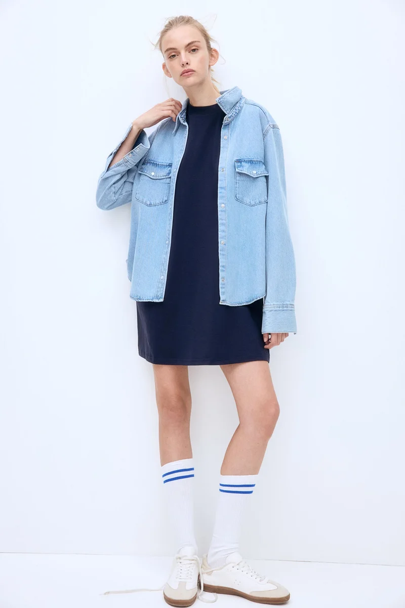 H&M Oversized T-shirt dress