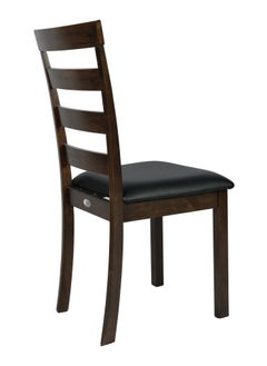 LANNYHOME Jeffcoco Furniture Dining Chair,Brown Oak Wood Chair Wooden Furniture For Resturant Shop,Interior Design Simple Home Furniture (2 piece Chair)  - Image 3