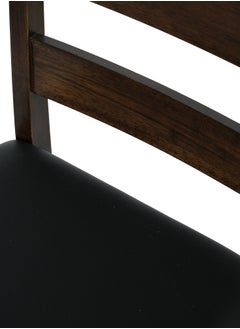 LANNYHOME Jeffcoco Furniture Dining Chair,Brown Oak Wood Chair Wooden Furniture For Resturant Shop,Interior Design Simple Home Furniture (2 piece Chair)  - Image 4