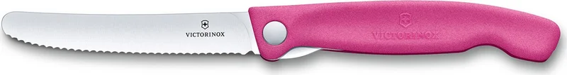 Victorinox Swissclassic 11 cm Foldable Tomato Knife (Pink)