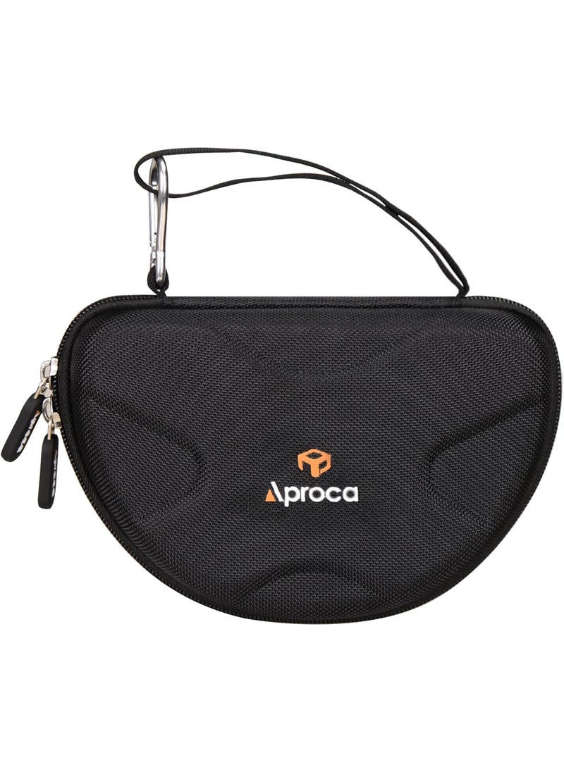 Aproca Aproca Hard Portable Storage Case for Sony ZX Series MDRZX110  MDRZX110AP  MDRZX110NC  MDRZX310AP Noise Cancelling Headphones Black  - Image 3
