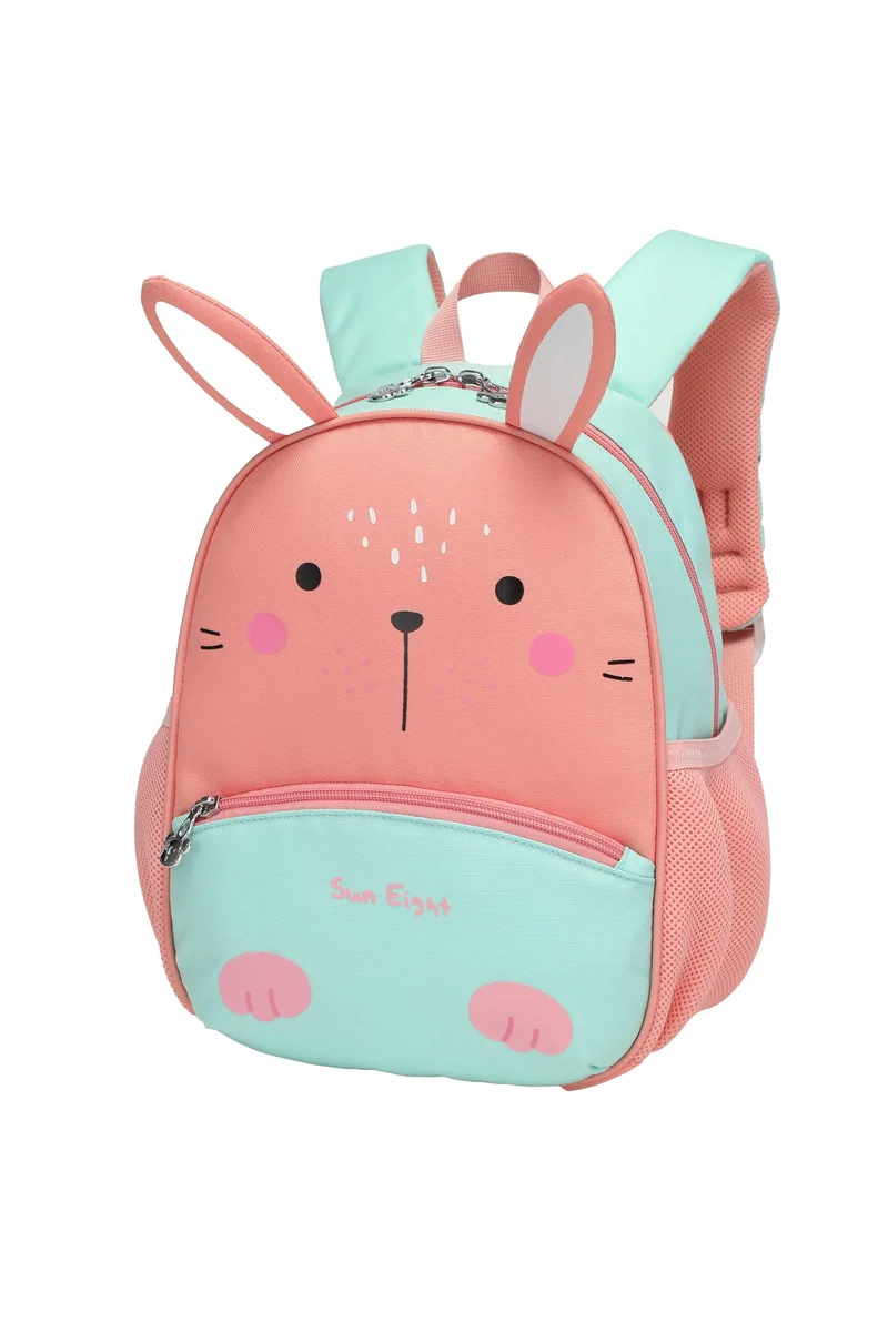 صن إيت Cute Toddler Backpack Toddler Bag 3D Cartoon Mini Travel Bag for Baby Girl Boy 2-6 Years, SE2837, Green Red
