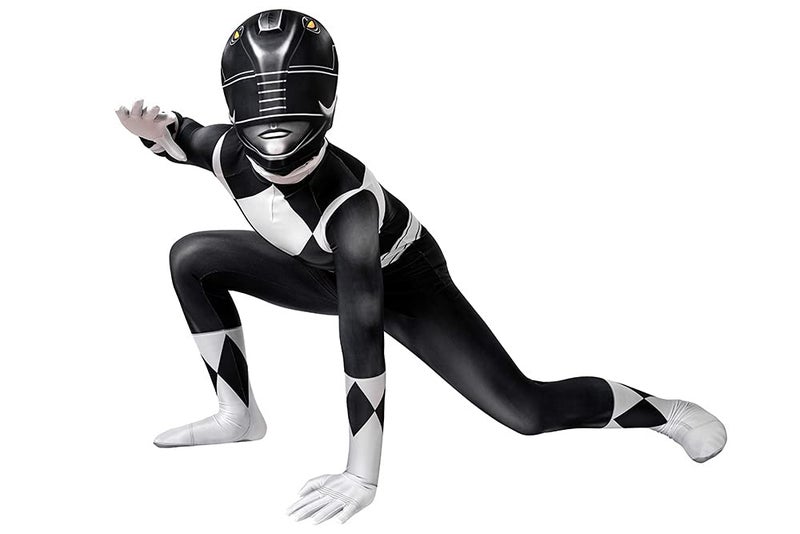 Costume YQXBS Kids Superhero Halloween Cosplay Green 130cm - Image 3