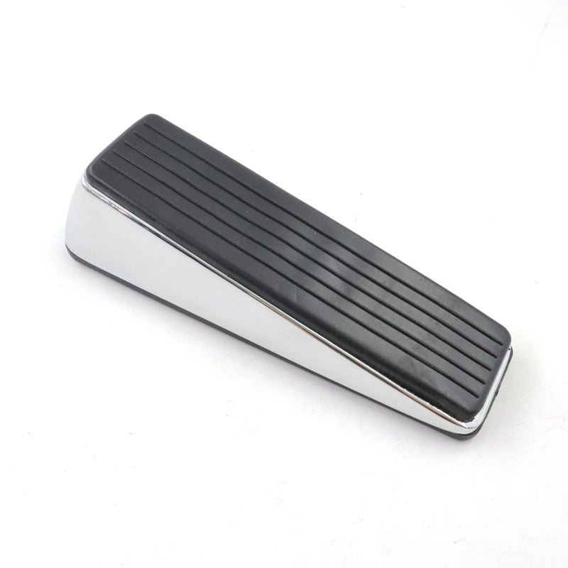 Bluejw Wedge Door Stops - Polished Security Door Stoppers with Black Rubber Base - Wood Door Stops Tools - Image 5