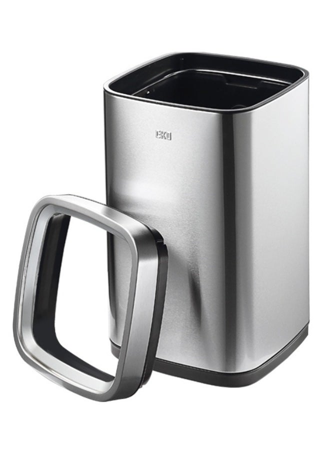 EKO EKO Stainless Steel Fingerprint Proof & Open Top Trash Bin 9 Liters  - Image 3
