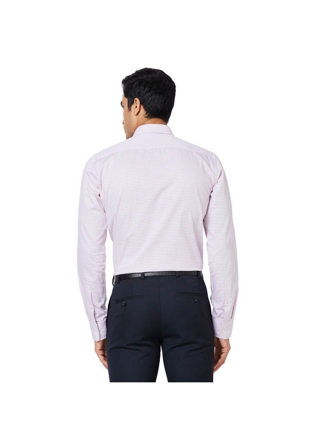 بارك أفينيو - قميص بارك أفينيو رجالي بقصّة Slim Fit (PMSX17122-R3_أحمر متوسط، 40) - Image 1