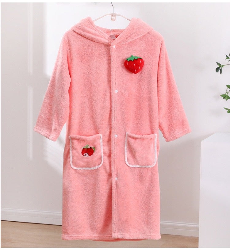 عباءة أطفال كيب قابلة للارتداء منشفة استحمام للأطفال، مثالية للاستحمام والسباحة، ماصة، شتاء، فئة أ، ثوب نوم للأطفال - Image 1