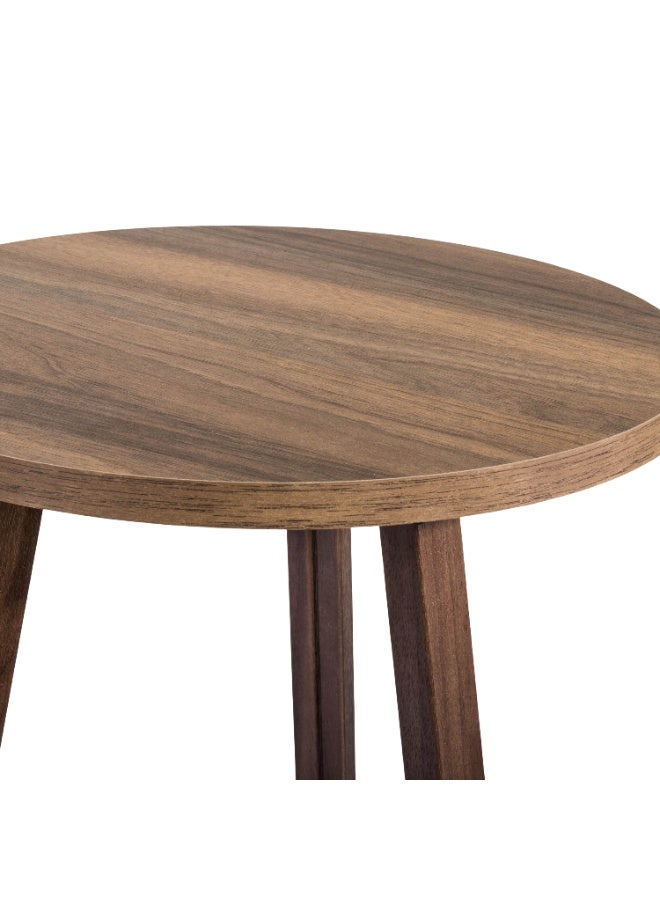 evistar 3-piece round table set made of high-quality Turkish wood with a modern design - Image 3