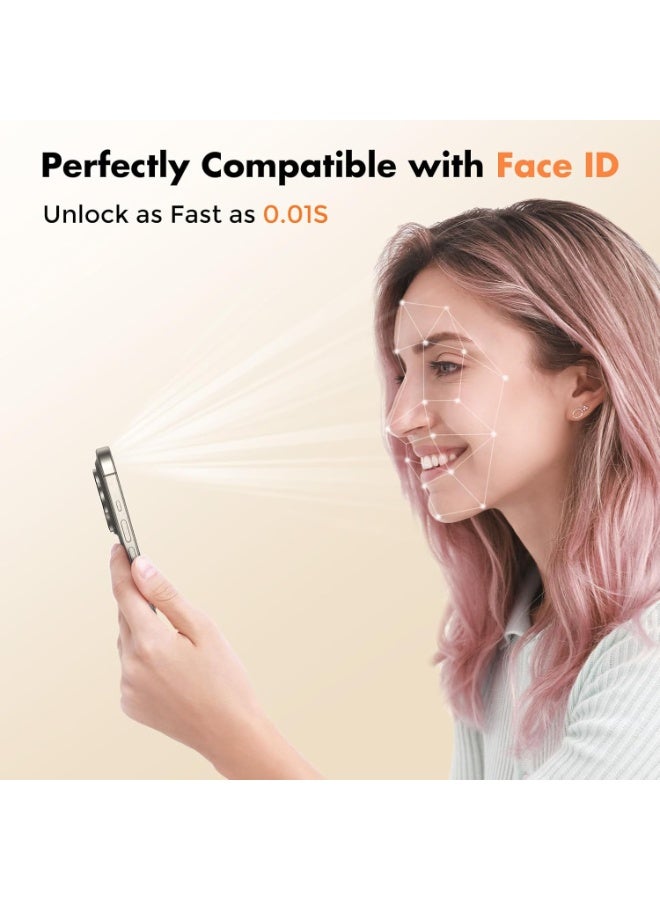 URBBKING Pack Of 2 Screen Protector Tempered Glass for iPhone 15 Pro - Image 3