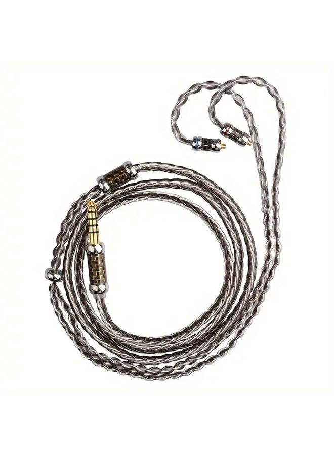 4 4mm Balanced MMCX Upgrade Cable 1 2m 47 24inch HiFi Headset Audio - Image 1