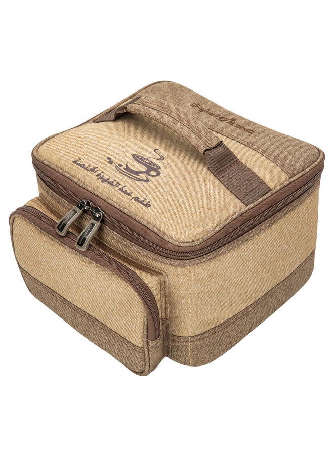 AL SANIDI Espresso coffee preparing set, speciality coffee kit, Woody  - Image 1