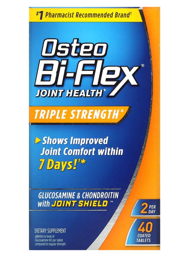 Osteo Bi-Flex Joint Health Triple Strength 40 Coated Tablets