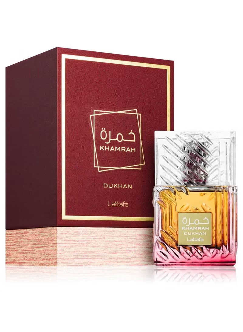 Lattafa عطر خمرة دخان او دي برفيوم من لطافة للجنسين -100 مل - Image 1