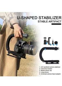 TIGER Video Making Kit – Portable Camera Stabilizer, Fill Light, Microphone, Universal Photography & Video Handheld Vlog Stand Stabilizer Kit for Phone & Camera Video Recording – Complete Vlogging Setup for Content Creators  - Image 5