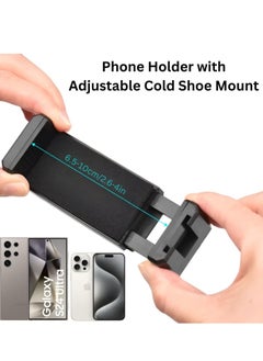 TIGER Video Making Kit – Portable Camera Stabilizer, Fill Light, Microphone, Universal Photography & Video Handheld Vlog Stand Stabilizer Kit for Phone & Camera Video Recording – Complete Vlogging Setup for Content Creators  - Image 4
