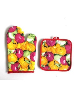 Generic Set of 2 consisting of oven mitts and pot holders  - Image 2