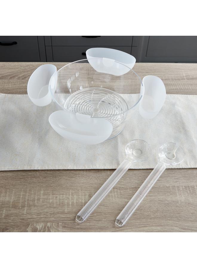 أوربت وعاء سلطة مع 4 أكواب - Image 2