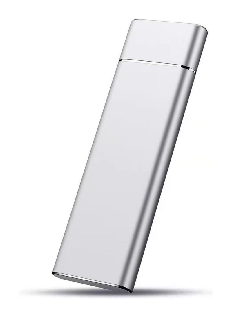 Aookay 64GB External Hard Drive,Large Capacity Ultra Slim Portable Hard Shockproof Anti-Drop Drive External USB 3.1 Storage Compatible for PC, Desktop, Laptop, Harddrive (Silver) - Image 1