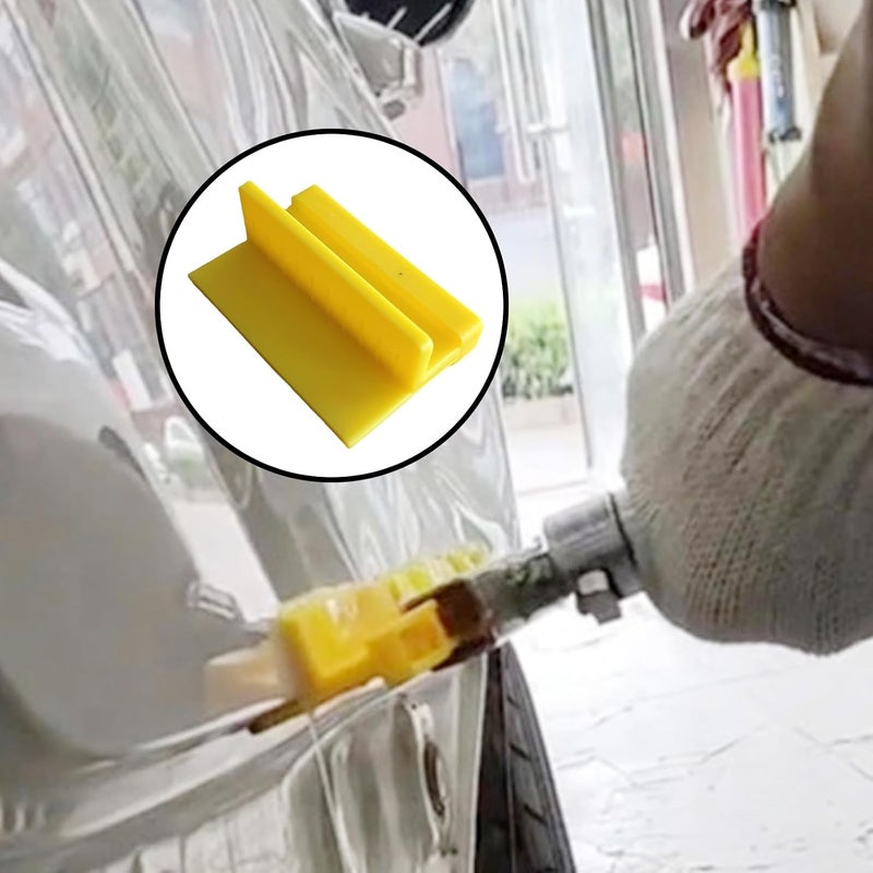 5Pcs Dents Removal Tool Puller Tabs Auto Maintenance Removal Pulling Tab Repair Car Repair Right Angles - Image 5