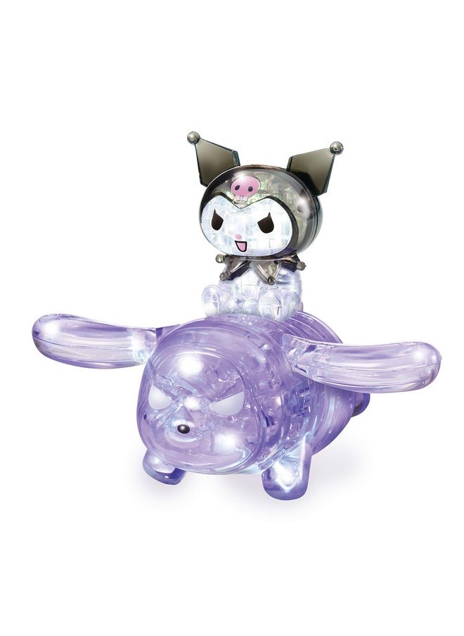 Hanayama 38 Pieces Crystal Gallery Sanrio Kuromi 3D Puzzle  - Image 1