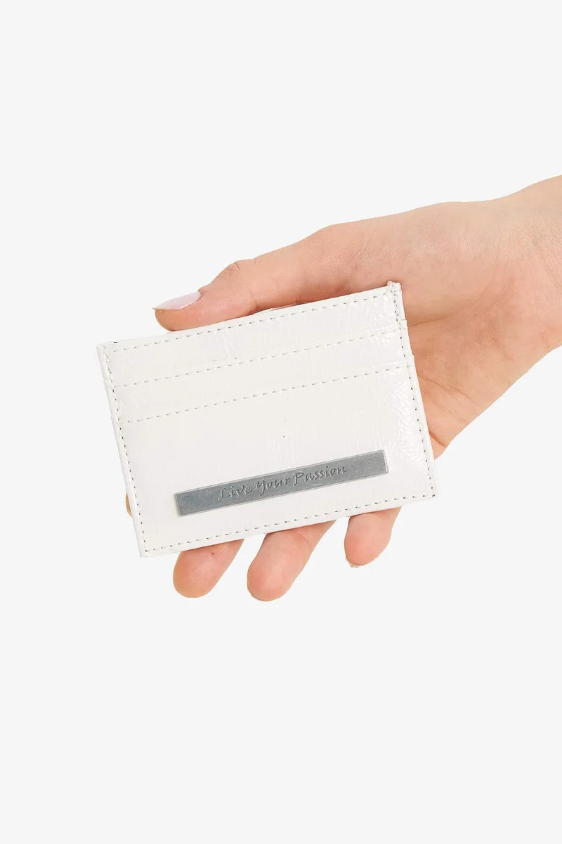 Defacto  Woman Faux Leather Business Card Wallet for Women | Best Price UAE