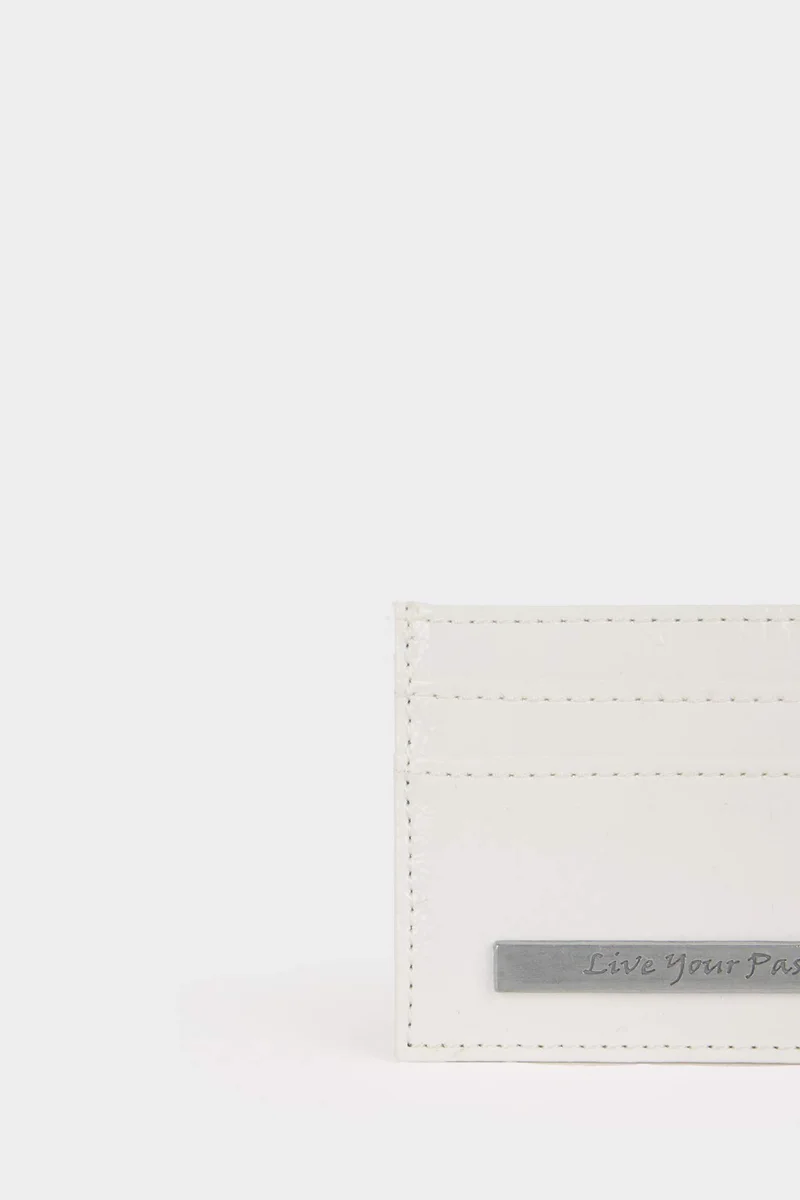 Defacto  Woman Faux Leather Business Card Wallet for Women | Best Price UAE