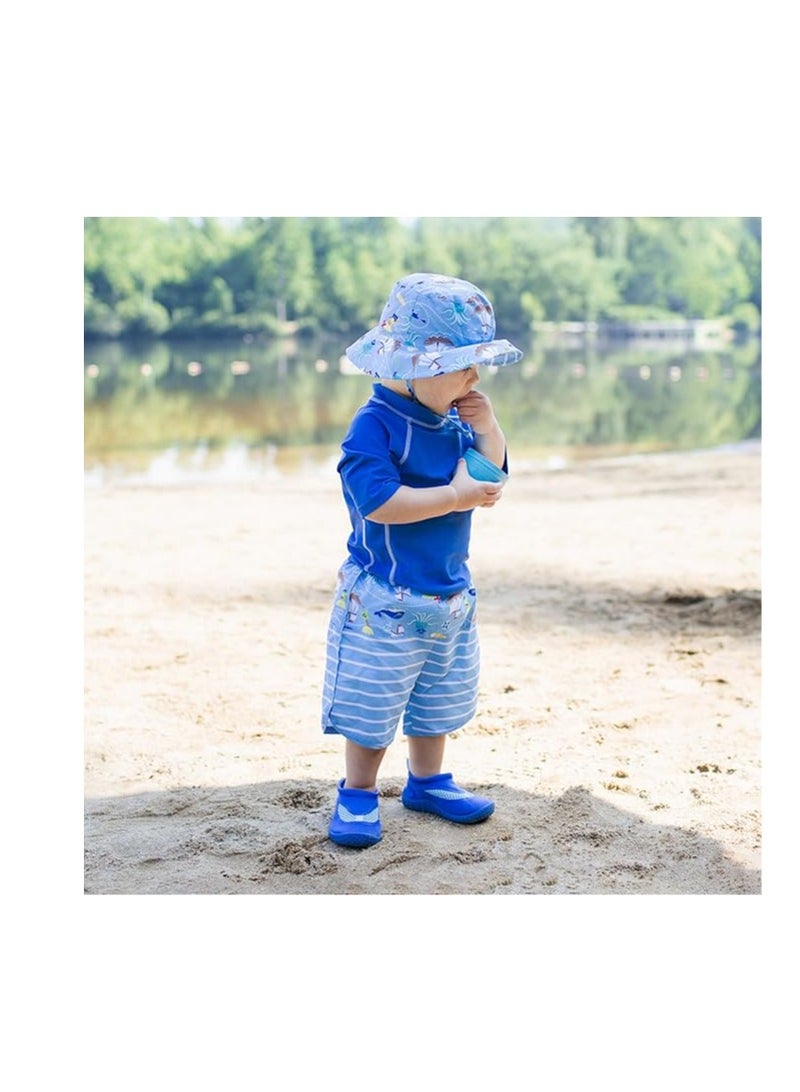 green sprouts i play. by green sprouts Unisex Child 750103 Water Shoes, Color: Royal Blue, Size: 4 M US  - Image 4
