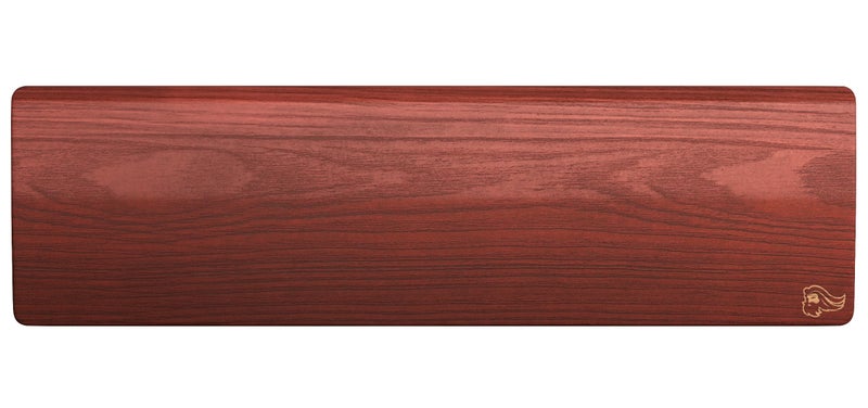Glorious TKL Wrist Rest - Brown Wooden Wrist Rest - Mechanical Keyboard Wood Ergonomic Palm Rest - 14x4 inches/19mm Thick (GV-87-BROWN) - Image 2