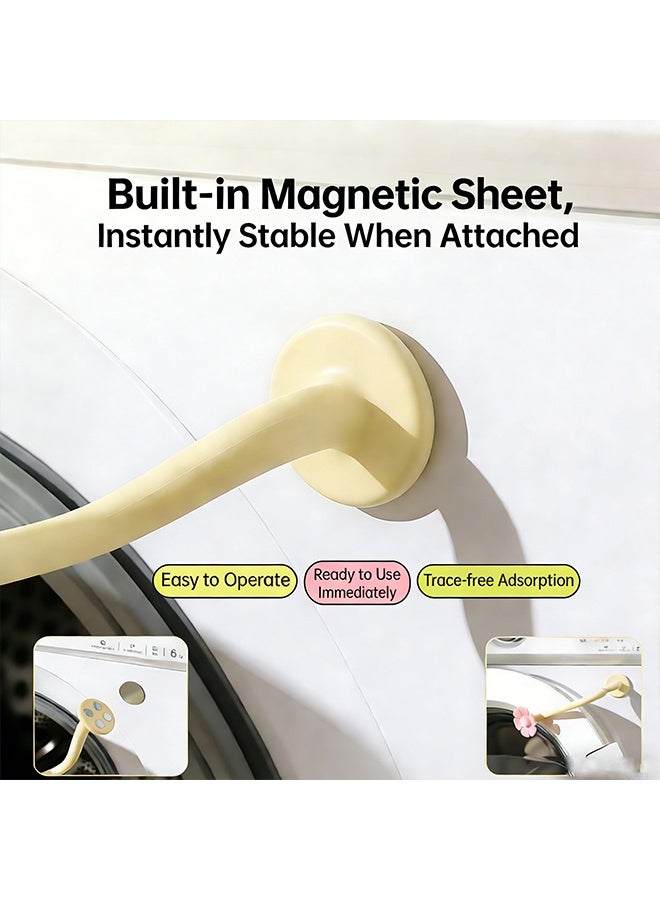 Front Load Washer Door Prop, Washing Machine Door Holder, Removable Washer Magnet Door Stopper,Keep Washer Door Open to Prevent Odors - Image 3