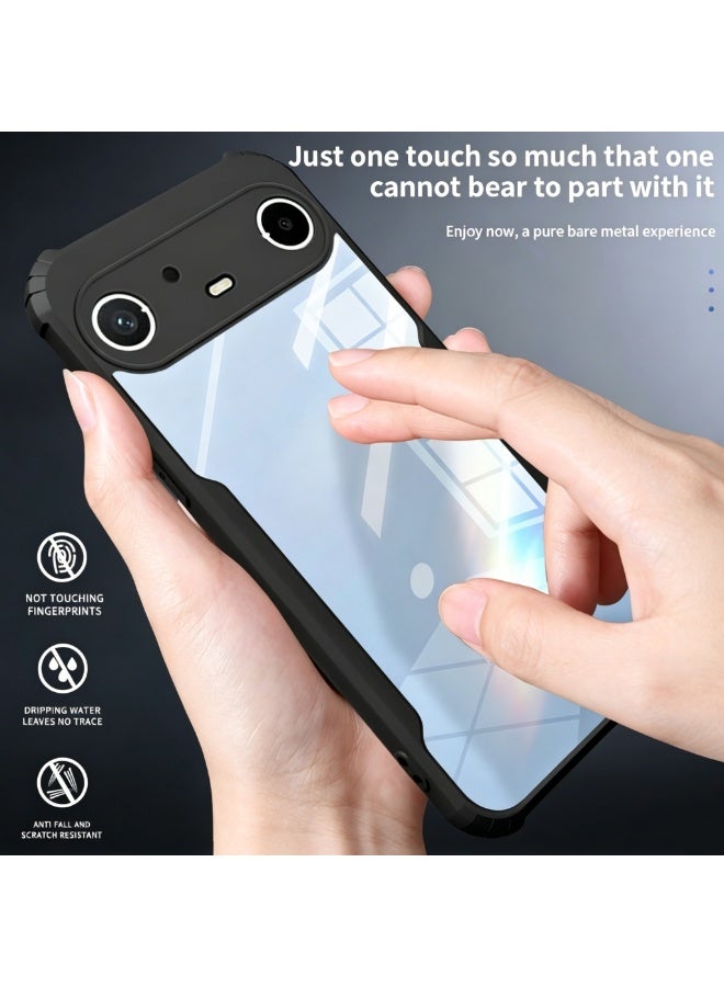 CoomBe Airbag Protection Case for TECNO Pova Slim 5G, Soft TPU+Acrylic Protective Phone Cover - Image 3