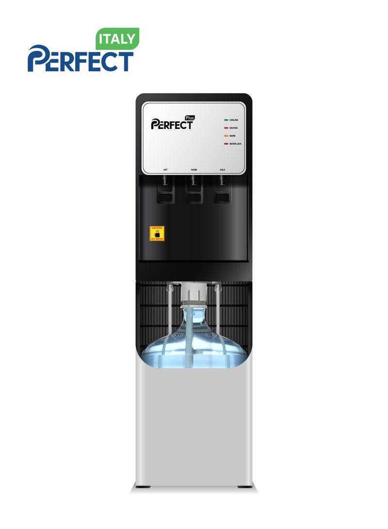 برفكت مبرد مياه مثالي بلس PWD-5700KB | التبريد الذكي | 3-اضغط على ساخن/بارد/دافئ | اتصال مباشر + فلتر | 580 واط | ضمان لمدة عامين - Image 1