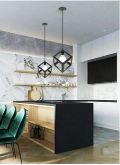 NAGAFA SHOP ROMA only 1  Cube Light: Illuminate Your Space with Contemporary Elegance in Home Decor Pendant Lighting  - Image 3
