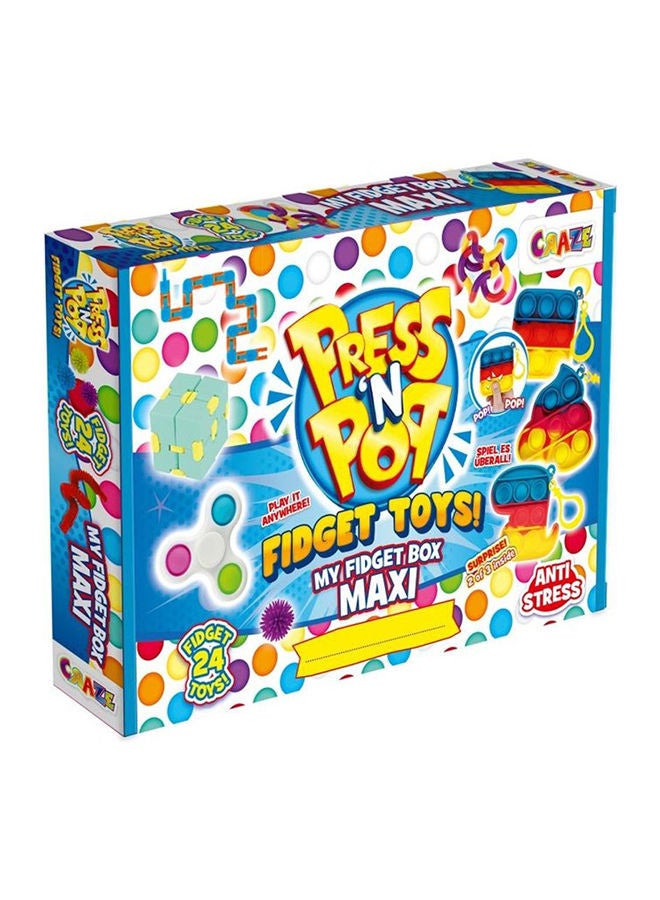 CRAZE Press'N Pop - My Fidget Box Maxi - Image 2
