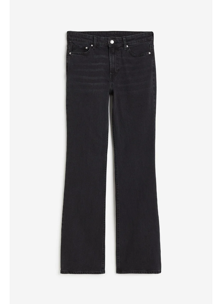 H&M Bootcut High Jeans