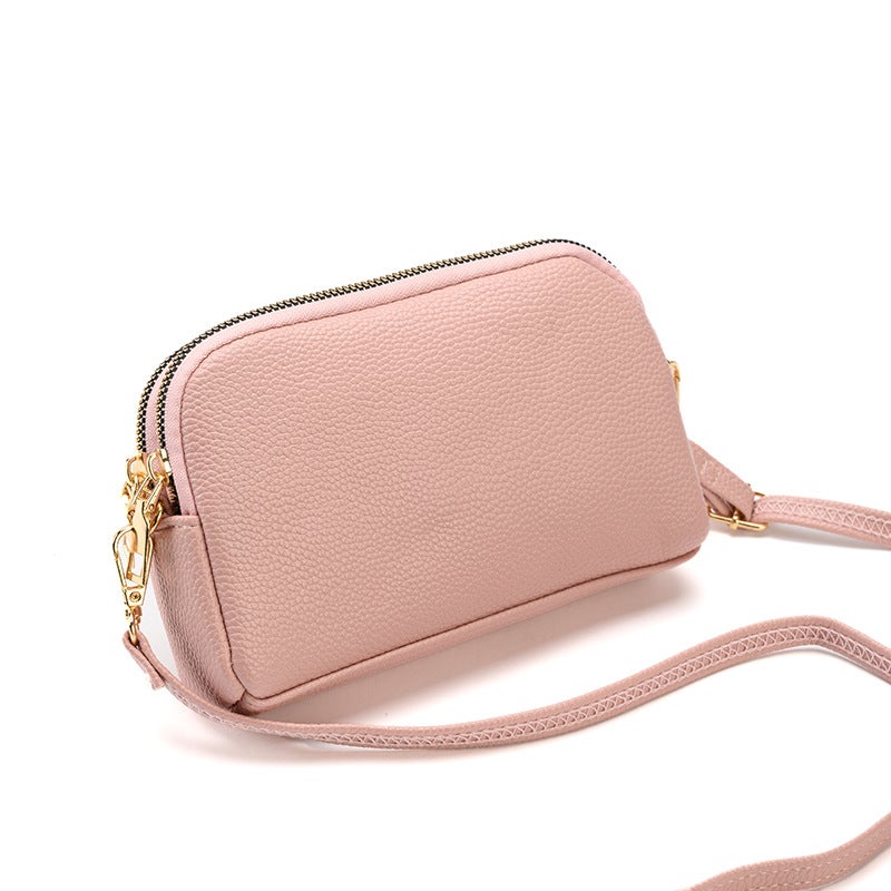 2024 جديد النساء الكتف crossbody حقيبة متعددة الوظائف كبيرة القدرة قشرة حقيبة بنات الهاتف المحمول حقيبة سد محفظة - Image 5