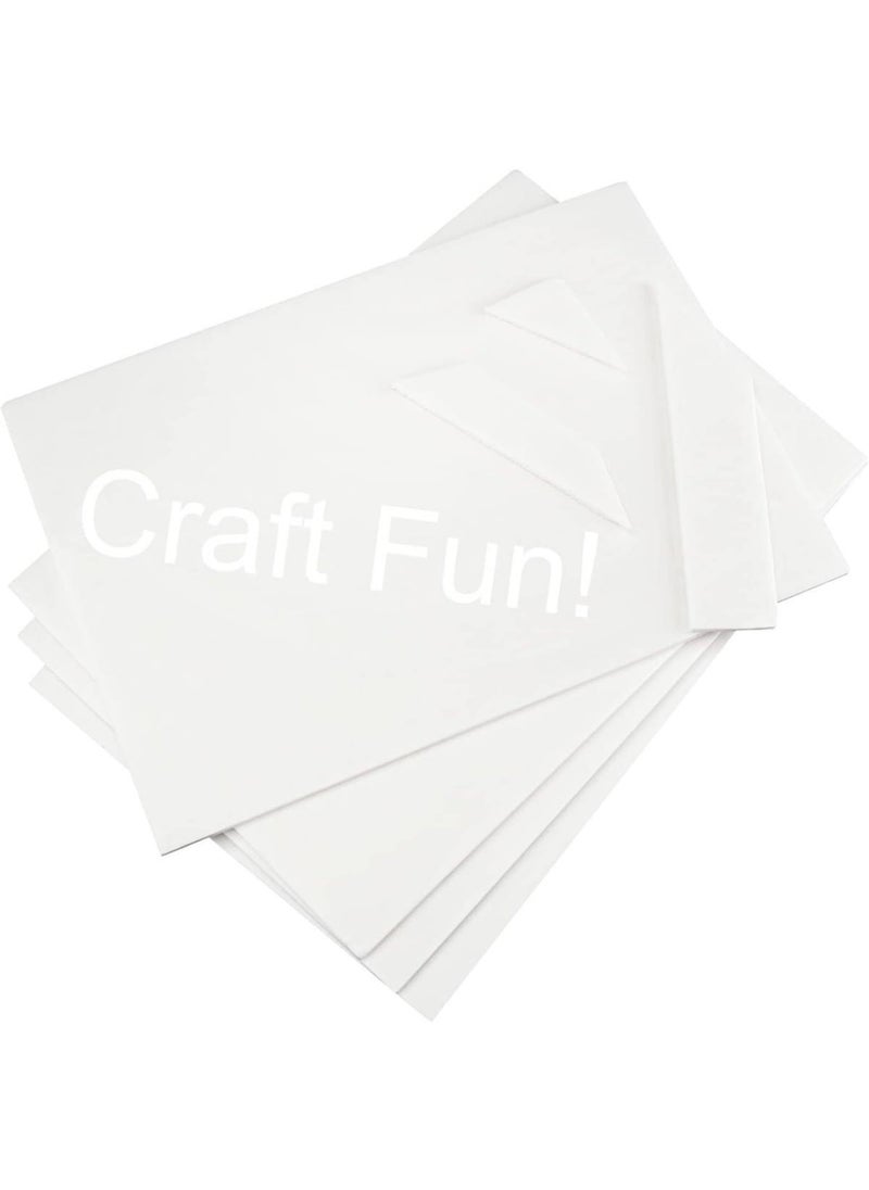 BPA - 16 Pack A3 Foam Boards White 5mm Thick Polystyrene Foam Core Sheets Large Styrofoam Board for Crafts 297 x 420mm - Image 1